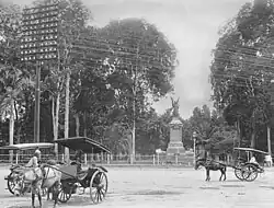 Het Atjehmonument in het Wilhelminapark