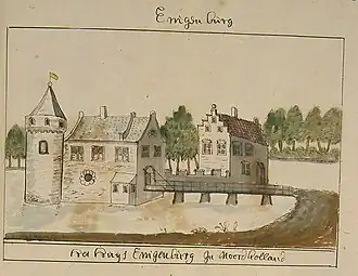 Fantasietekening uit de Atlas Schoemaker (18e eeuw)