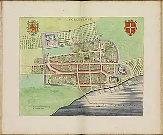 Vollenhove eind 17e eeuw