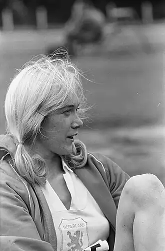 Corrie Bakker in 1966.