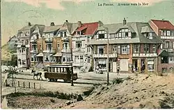 Oude paardentram in De Panne.