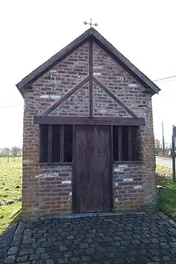 Voorkant van de kapel