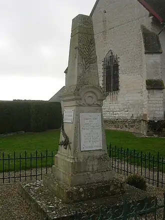 Oorlogsmonument van Aubeterre