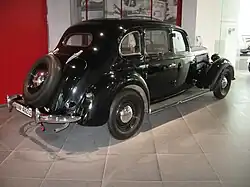 Audi 920 sedan, achteraanzicht