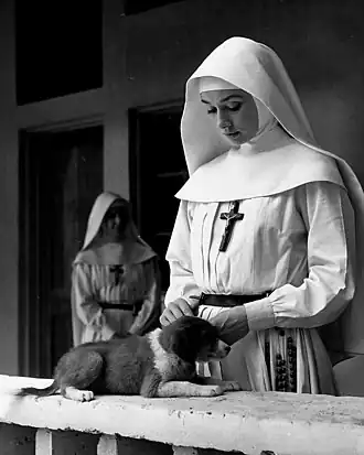 Audrey Hepburn in The Nun's Story