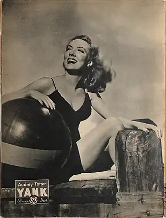 Audrey Totter, 1945