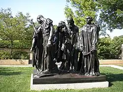 De Burgers van Calais Auguste Rodin