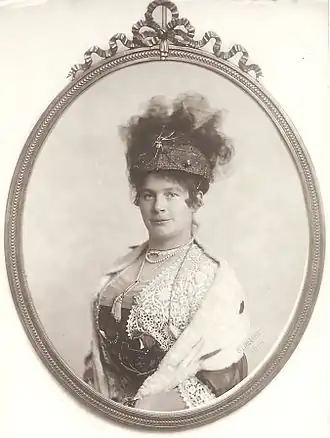 Portretfoto Augusta Maria in 1910