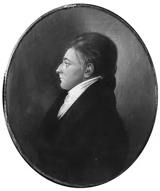 Portret van Augustinus Georg Lycklama à Nijeholt, toegeschreven aan Wijnand Esser.