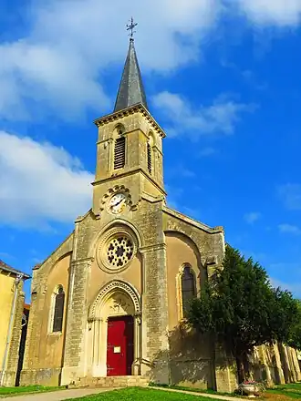 Kerk van Aulnois-sur-Seille / Erlen an der Seille