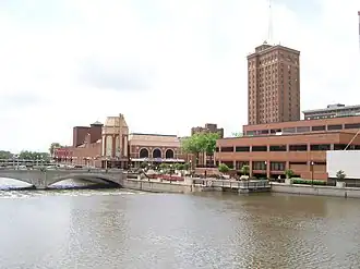 De rivier de Fox in Aurora