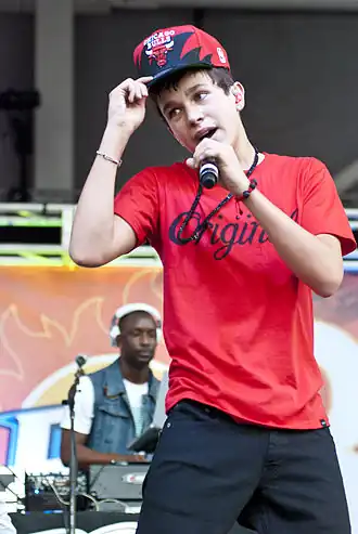 Mahone tijdens een optreden op B96 Summerbash in 2012.