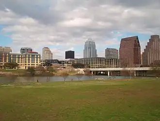 Het centrum van Austin