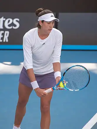 Winnares in het enkelspel, Garbiñe Muguruza