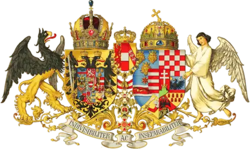 Middelgroot wapen van Oostenrijk-Hongarije tussen 1915 en 1918