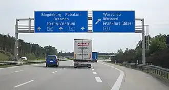 Het knooppunt gezien vanuit het noorden