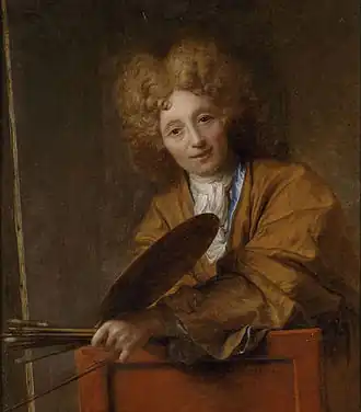 Jean-Baptiste Santerre, zelfportret
