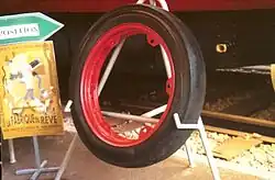 Speciale band voor Micheline-treinstellen