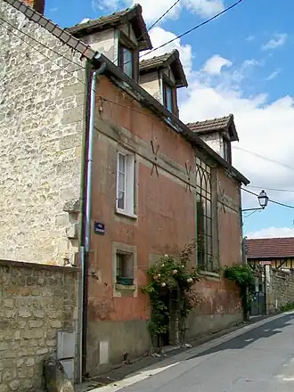 Atelier van Karl Daubigny in Auvers-sur-Oise