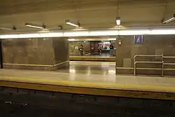 Een van de doorgangen van lijn 7