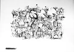 Tansformation (Oost-Indische inkt op papier), 1983