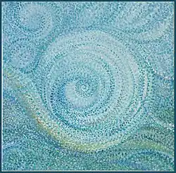 2008 Storm Snail (acryl op canvas), 2008