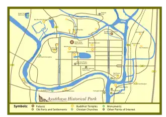 Historisch Park Ayutthaya