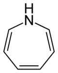 Structuurformule van azepine