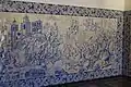 azulejos met het beleg van Lissabon