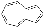 Structuurformule van azuleen