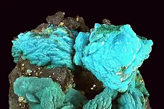 azuriet, chrysocolla en malachiet