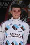 Bérard in 2010, AG2R La Mondiale