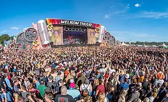 Hoofdpodium van de Zwarte Cross 2022