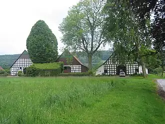 Vakwerkboerderij te Börninghausen