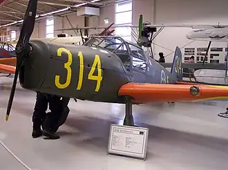 Een Zweedse Bücker Bü 181