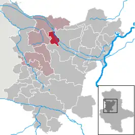 Kaart van Bülstringen