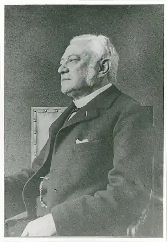 De Jonge in ca. 1895.