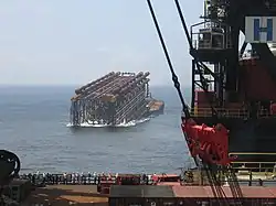 Lancering van de Benguela Belize basistoren (5/16)