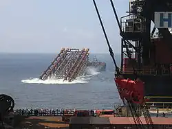 Lancering van de Benguela Belize basistoren (7/16)