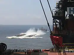 Lancering van de Benguela Belize basistoren (9/16)