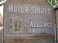 Reclameschildering BP Motor Spirit - l'Alliance Anvers