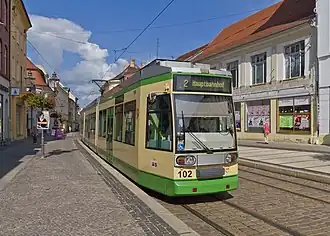 Tram van Brandenburg an der Havel