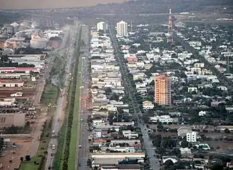 BR 163 in Lucas do Rio Verde