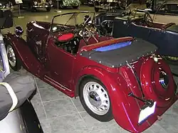 Series 6 Two Seater De Luxe uit 1939