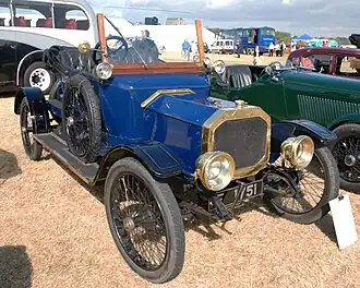 BSA 13.9 HP uit 1912