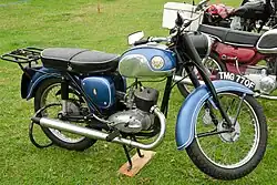 BSA Bantam D14/4 Supreme uit 1968.