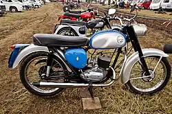 BSA D7 Silver Bantam uit 1966