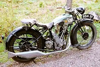 BSA L30-11 Sloper uit 1930.
