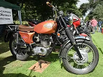 BSA B25S Starfire uit 1969