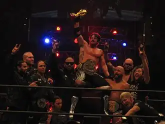 Bullet Club ten tijde van AJ Style's leiderschap.